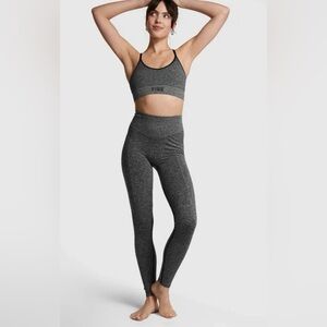 New PINK Victoria's Secret High Waist Seamless Full Length Classic Leggings M